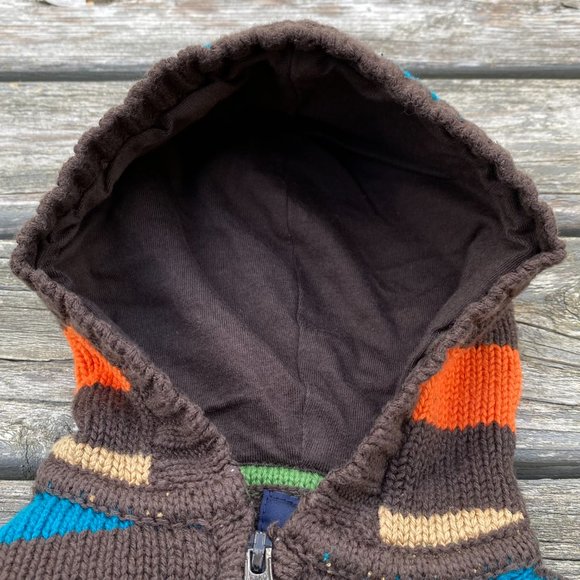 NWOT Baby Gap Infant Knit Sweater Hoodie - Picture 5 of 9